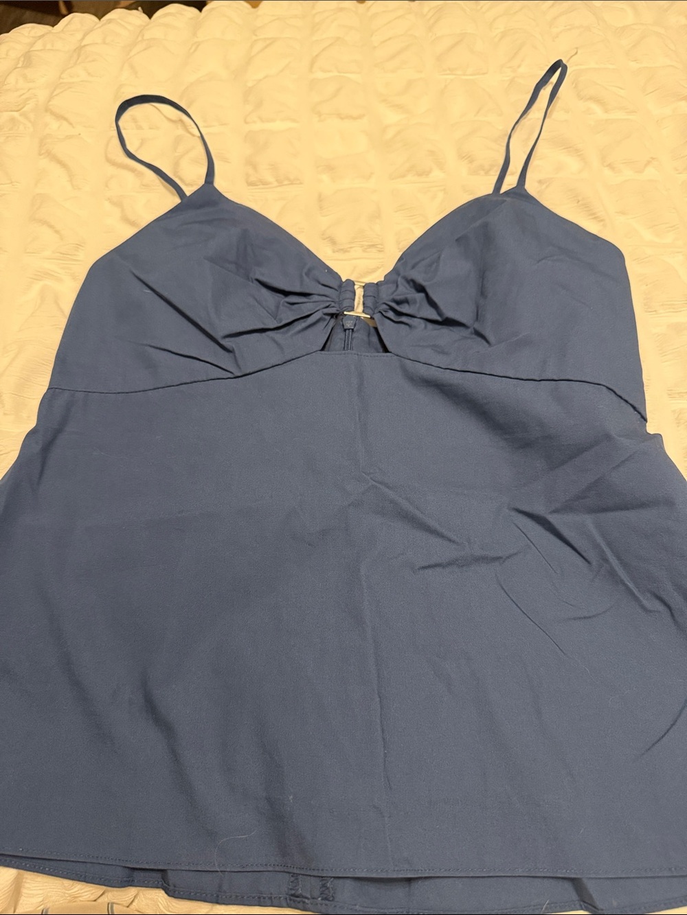 Banana Republic Navy Blue Cami Top with Thin Straps